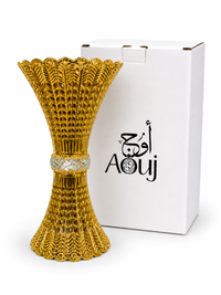 Aouj Luxury Gold Mabkhara - Medium