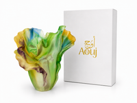 Aouj Luxury Green Mix Waves Mabkhara