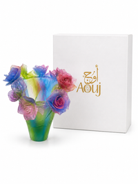 Aouj Luxury Colorful Rose Mabkhara