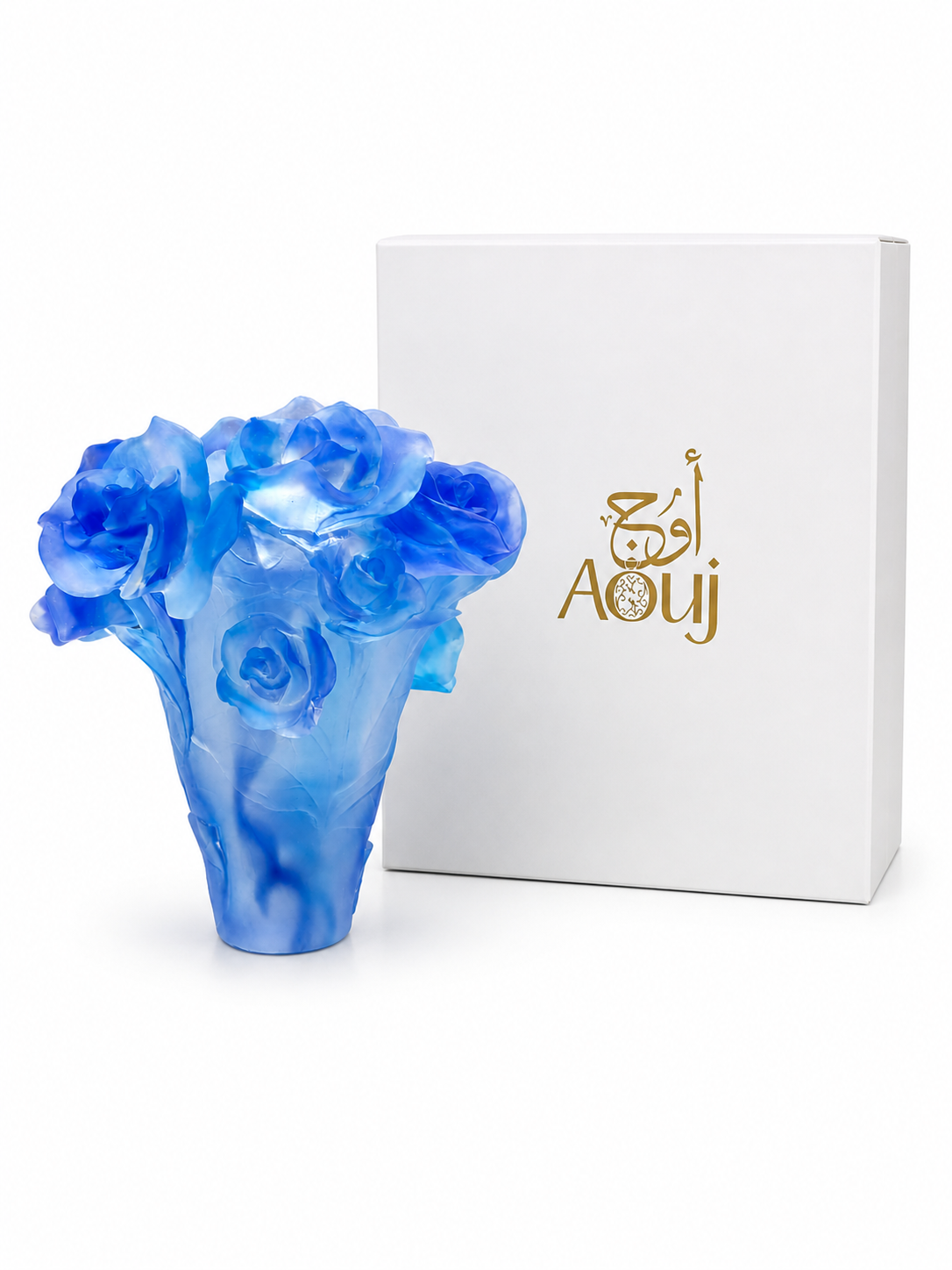 Aouj Luxury Blue Rose Mabkhara