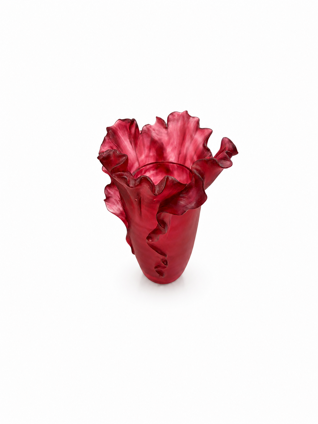 Aouj Luxury Red Waves Mabkhara