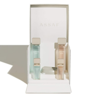 Assaf Musk Gift Set - Garden Musk 125ml + 25ml & Yasmin Musk 125ml + 25ml & Powder