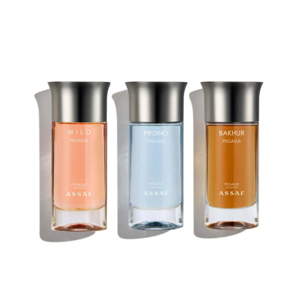 Assaf Pegasus Gift Set - Wild, Bakhur & Proino 100ml