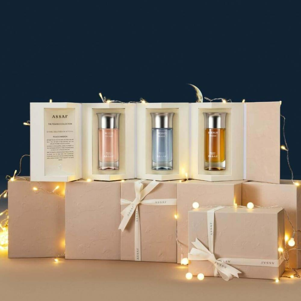 Assaf Pegasus Gift Set - Wild, Bakhur & Proino 100ml