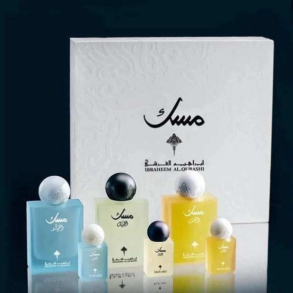 Ibraq Musk Collection QSL 75ml 3pcs & 10ml 3pcs