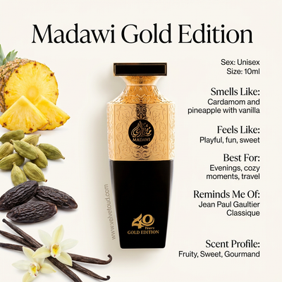 Arabian Oud Madawi Gold Edition