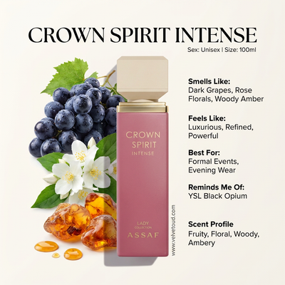 Assaf Crown Spirit Intense 100ml
