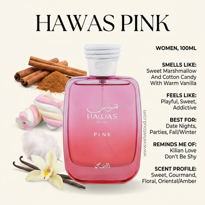 Rasasi Hawas Pink