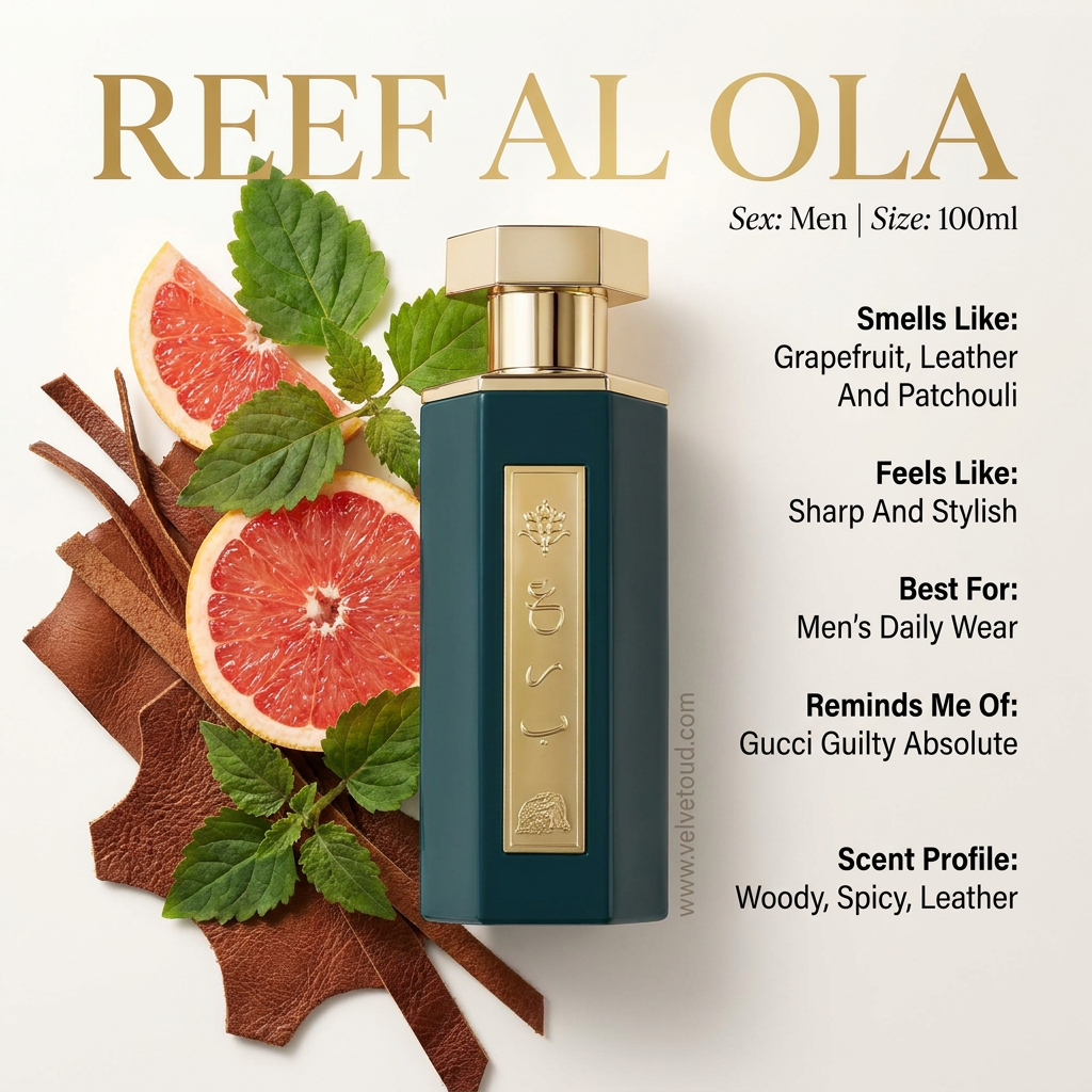 Reef Al Ola – Dark Leather Embers