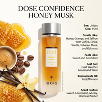 Ibraq Dose Confidence Honey Musk