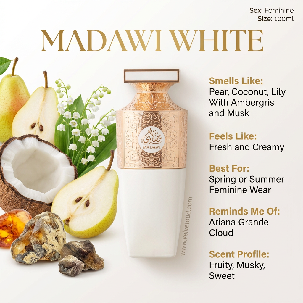 Arabian Oud Madawi White