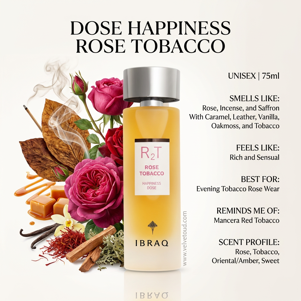 Ibraq Dose Happiness Rose Tobacco
